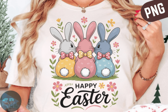 Download Happy Easter PNG Coquette Easter Bunny - Happy easter Collection