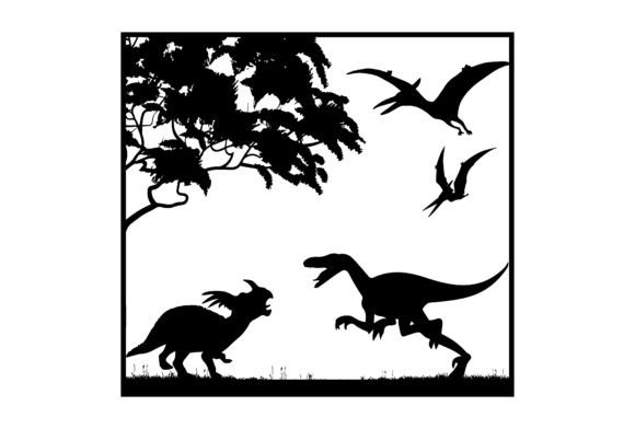 Download Dinosaurs Silhouette&nbsp;SVG - Premium Resources