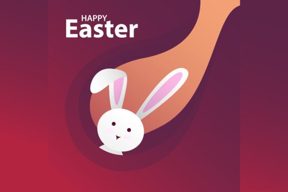 Download Happy Easter with Graphics and Bunny - Happy easter Collection