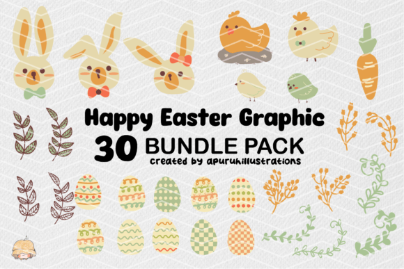 Download Happy Easter Boho Graphics Clipart - Happy easter Collection