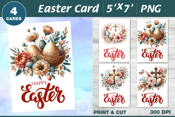 Download Happy Easter Card. Printable Cards - Happy easter Collection