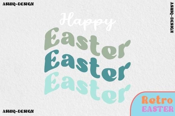 Download HAPPY EASTER RETO GRAPHICS - Happy easter Collection