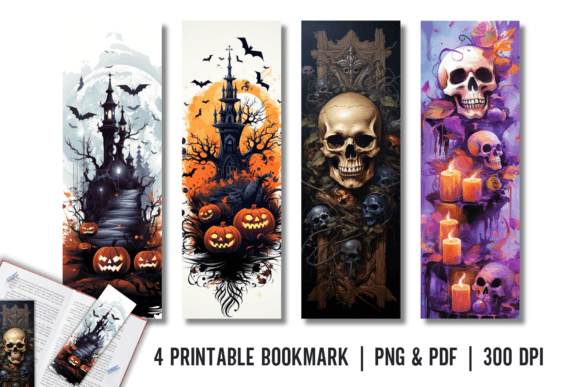 Download Halloween Bookmark Printable Sublimation - Premium Resources