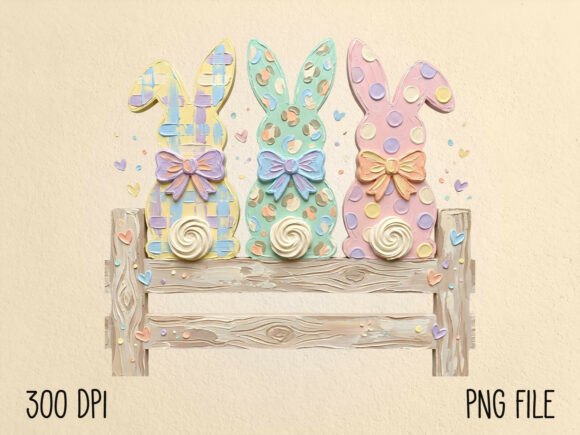 Download Hand Painted Easter Bunny PNG - Hand painted easter Collection