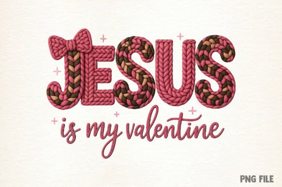 Download Crochet Jesus is My Valentine Png - Crochet jesus Collection
